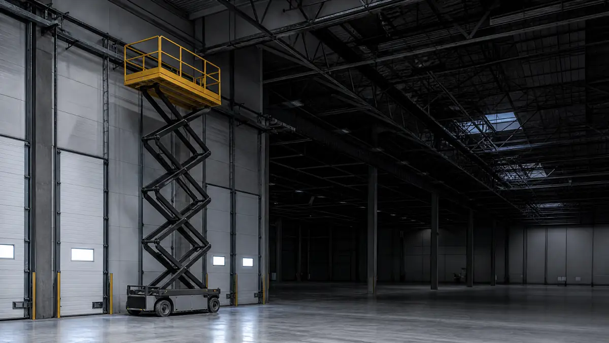 Electric Scissor Lifts jobsite access in Lafayette